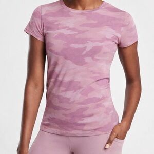 Athleta Organic Daily Crew Tee | Cascadia Violet